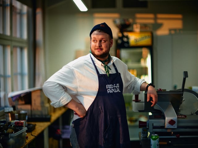 Jouni Kuru Tapahtumakeittiön salissa